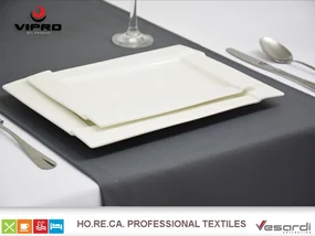 Dekorstudio Behúň na stôl 27 - tmavo sivý Rozmer behúňa (šírka x dĺžka): 40x110cm