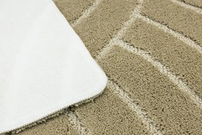 Kúpeľňový koberček SASH béžový