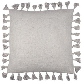 Sivý ručne vyrobený vankúš na sedenie Nattiot Josephine