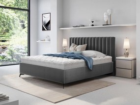 Manželská posteľ s kontajnerom na posteľnú bielizeň Lizubo, Dostupné poťahy: Fresh 32, Rozmer postele: 160x200
