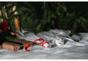 Set vianočných ozdôb Moomin Heart/Snowflake 5cm / 2ks