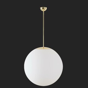 Osmont 45737 Adria P5 závesné sklenené svietidlo mosadz leštená biela IP40 3