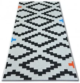 Koberec COLOR 19318/836 SISAL Romby biely
