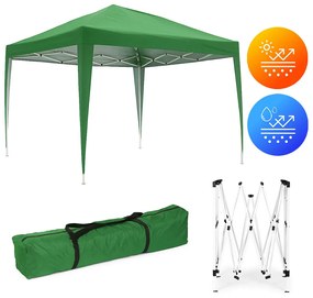 Záhradný pavilónový altánok, 3x3 m, s automaticky rozťahovacou strechou, MultiGarden