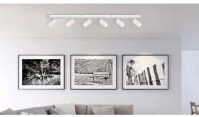 Globo 57911-6DW - Bodové svietidlo ROBBY 6xGU10/35W/230V biela