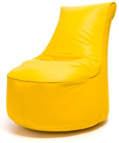 INTERMEDIC SK Sedací Vak Seat S Ekokoža Farba: E18 - Žltá - slnko (Ekokoža)