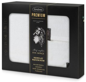 FROTÉ UTERÁK EVA MINGE VENUS SADA 1KS 30X50 CM, 1KS 50X90 CM, 1KS 70X140 CM BIELA