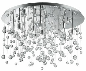 Ideal Lux - LED Stropné svietidlo 12xG9/3W/230V pr. 63 cm chróm