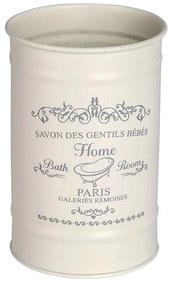 Béžový téglik na zubné kefky Wenko Home