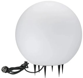 Vonkajšia lampa ARGENTO 1xE27/15W/230V pr. 50 cm IP65 biela