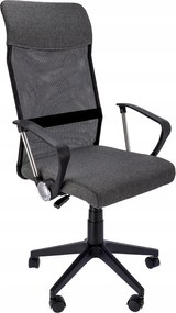 Kancelárska stolička Zoom – tmavosivá
