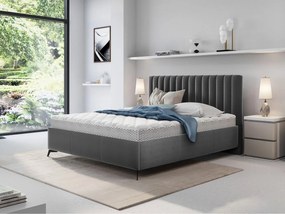 Manželská posteľ s kontajnerom na posteľnú bielizeň Lizubo, Dostupné poťahy: Fresh 01, Rozmer postele: 140x200