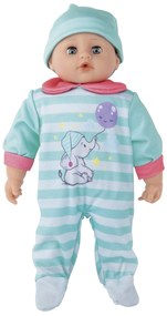 Playtive Bábika Kim vydávajúca zvuky, 38 cm (tyrkysová)  (100367362)