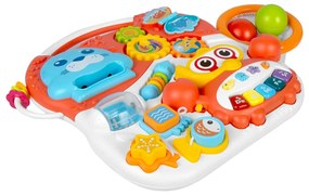 Ricokids Vzdelávacie chodítko 2 v 1 RK-810 biely a červený