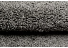 Kusový koberec Shaggy Parba sivý 160x220cm