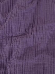 Mušelínová obliečka na vankúš 40 × 60 cm – Alexia levanduľová