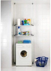 Biely kovový kúpeľňový regál 120x300 cm Herkules – Wenko