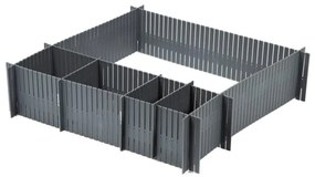 Compactor Organizér do zásuvky Free, sivá