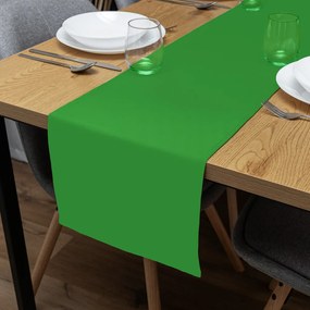 Biante Dekoračný behúň na stôl Rongo RG-043 Sýto zelený 20x160 cm