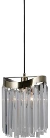 ITALUX PND-44544-1 - Luster na lanku SABRIGA 1xE14/40W/230V matný chróm