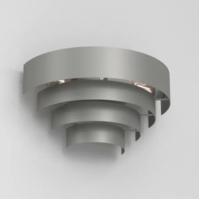 Nástenné svietidlo RINGS 2xE27/15W/230V šedá