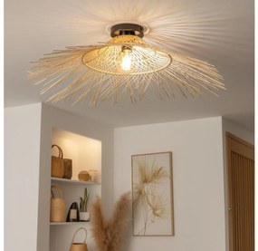 Brilagi - LED Prisadený luster CERIA BOHO 1xE27/40W/230V pr. 70 cm bambus