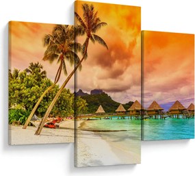 Obraz - Ostrov Bora Bora (90x60 cm)