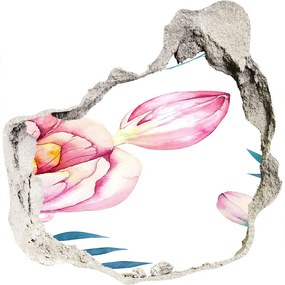 Nálepka 3D diera Kvetinový vzor nd-p-94208415