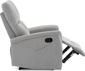 Polohovacie kreslo sivé TV-916 SIL2