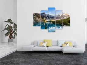 Obraz - Kanada, Národný park Banff, Moraine Lake (150x105 cm)