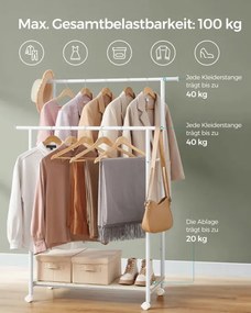 Závesný stojan na kolieskach HSR152W01