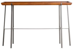 Konzolový stolík lemme 120 x 35 cm hnedý MUZZA