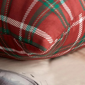 VIANOČNÉ OBLIEČKY Z MIKROVLÁKNA CUDDLE 200X220 CM, 2 KS 70X80 CM VZOROVANÉ