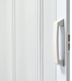 Skladacie dvere 004-90-06 biele matné 90 cm