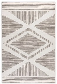Krémovo-hnedý vonkajší koberec 80x150 cm Gemini – Elle Decoration