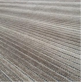 HU Béžový pruhovaný koberec Saloon Beige Rozmer: 60x100 cm