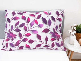 Obliečka na vankúš 70 × 90 cm – Ivanka fialová