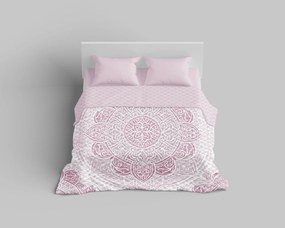 Detexpol Luxusný prehoz na posteľ 220x240 cm - Mandala pink