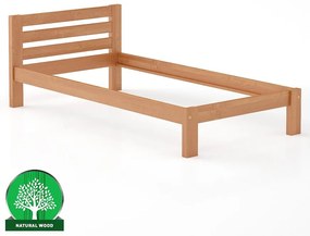 Posteľ borovica LK127–100x200 jelša