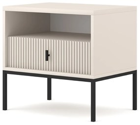 Noční stolek Maggiore 53,9 cm kašmír/černý