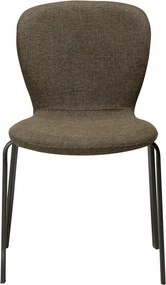 Khaki čalúnená jedálenská stolička Heap – DAN-FORM Denmark