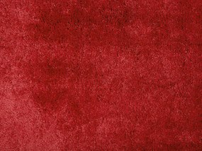 Koberec 200 x 200 cm červený EVREN Beliani
