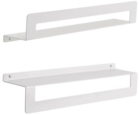 Gedy Gedy, CLEO polica s držiakem uterákov 500mm, biela matná, 2019025