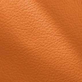 Kožená sedacia súprava CONTINENTAL rohová s funkciou relax, elektrické, oranžová (arancio 335)