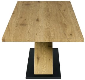 Autronic BONTEC Jedálenský stôl 160x90cm, mdf, dub, AT-3018 OAK Farba: Hnedá