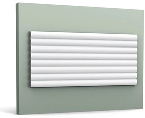 ORAC Decor, ORAC dekoračný prvok W110, 3d panel 200x25x1,6 cm, biela