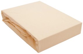 NEPRIEPUSTNÉ JERSEY PRESTIERADLO SG 018 90X200 CM BÉŽOVÁ