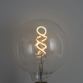 Inteligentné stmievateľné LED žiarovky E27 G125 RGBW 4W 250lm 2700K