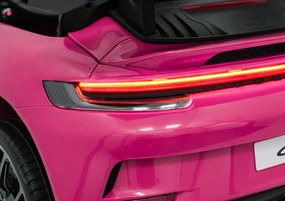 Ramiz Detské pretekárske auto Porsche 911 GT3 STRONG MP4 ružové