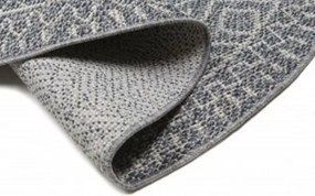 Koberec ARRUBA 4917 svetlosivý kruh